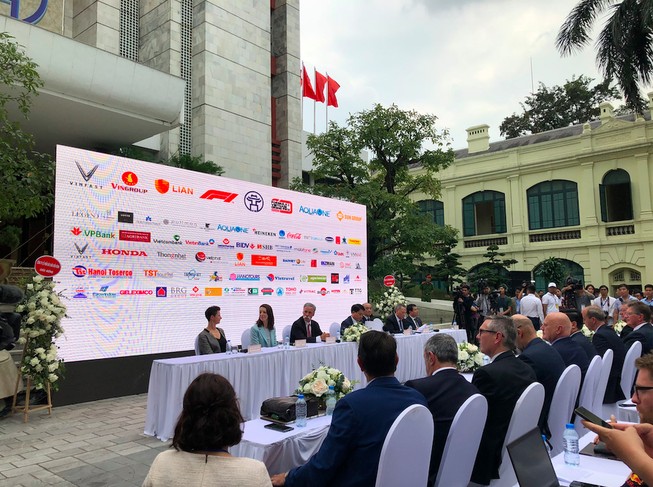 Hà Nội công bố giải đua xe F1 diễn ra vào mùa hè năm 2020