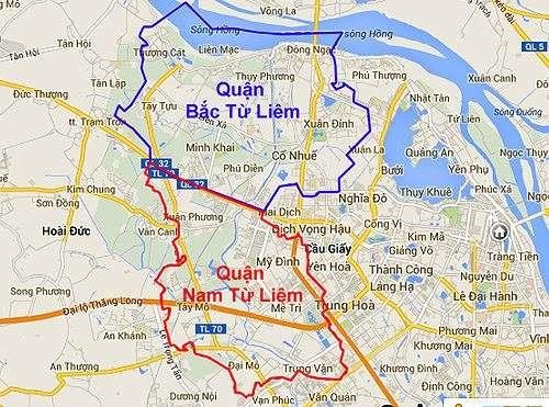 Hà Nội sẽ điều chỉnh địa giới hành chính 3 quận phía tây