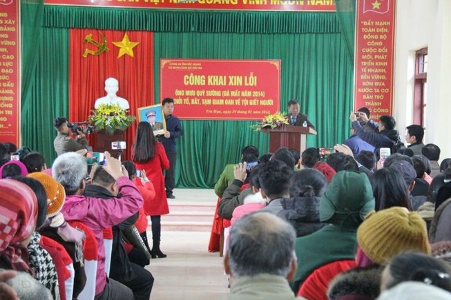 Toàn cảnh xin lỗi người tù oan 40 năm mang án giết vợ