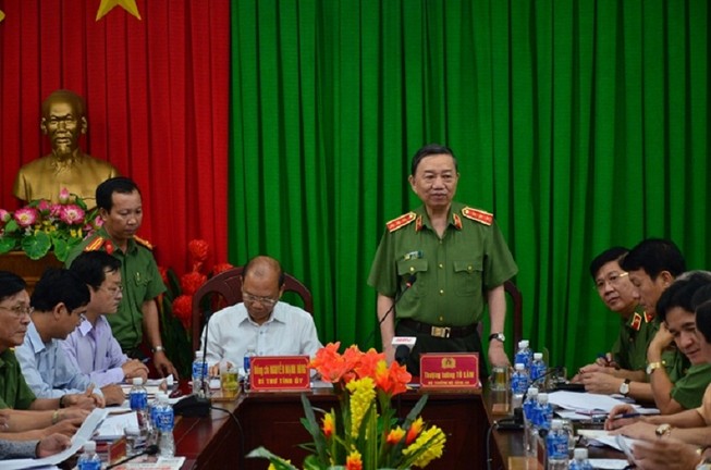 Bộ trưởng Tô Lâm chỉ đạo xử lý vụ gây rối ở Bình Thuận