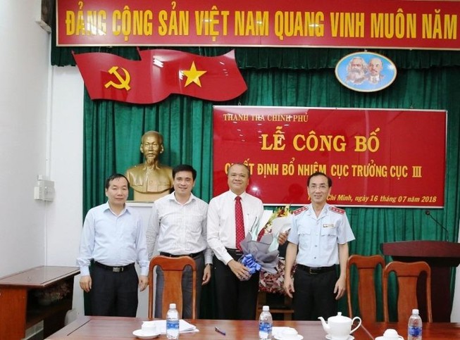 Nhân sự mới Thanh tra Chính phủ
