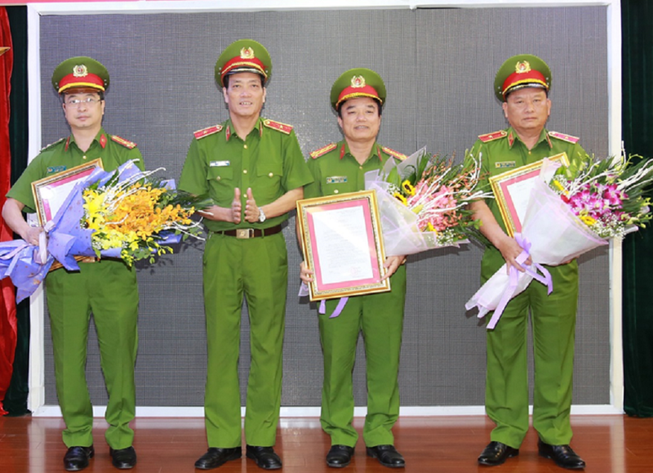 Bổ nhiệm một loạt nhân sự cấp cao của Cảnh sát PCCC