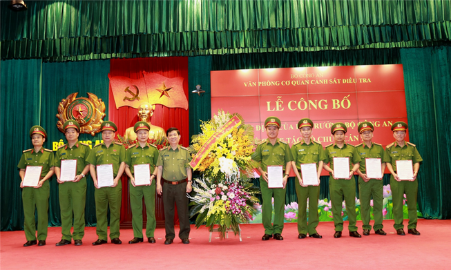 Trung tướng Trần Văn Vệ làm chánh văn phòng cơ quan CSĐT