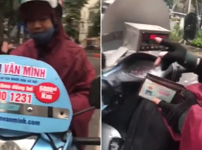 Tài xế xe ôm 'chém' 600.000 đồng cho 10km