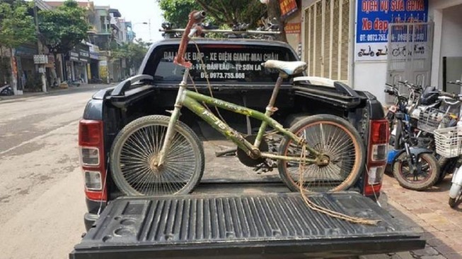 Chiếc xe đạp của cậu bé Sơn La được đấu giá 103 triệu