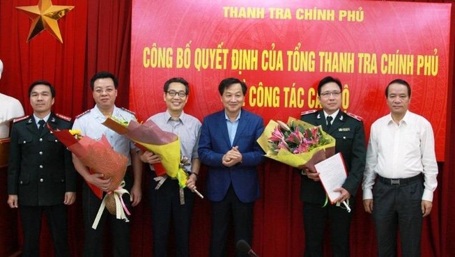 Nhân sự mới ở Thanh tra Chính phủ