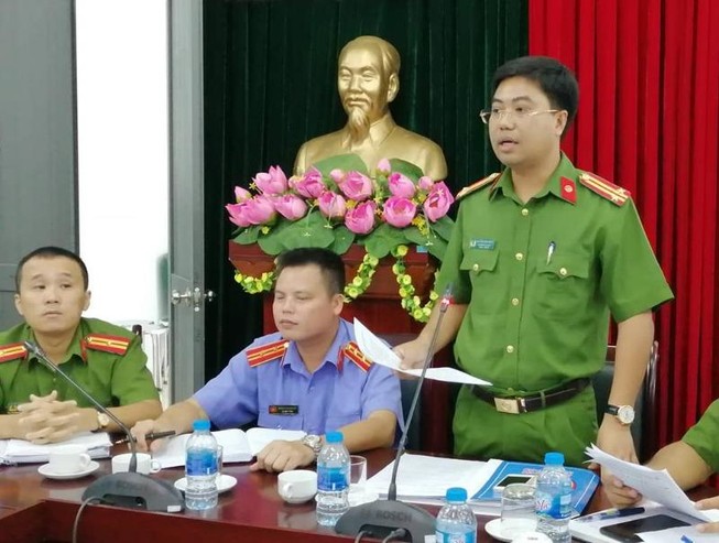 Công an thông tin việc bị tố dàn dựng để bắt người
