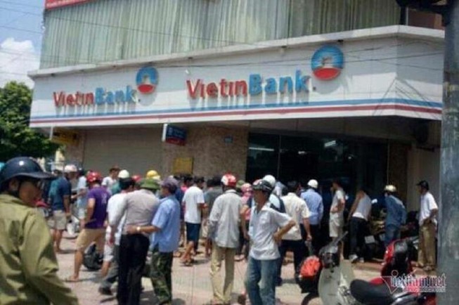 Cướp Ngân hàng VietinBank ở Hà Nội
