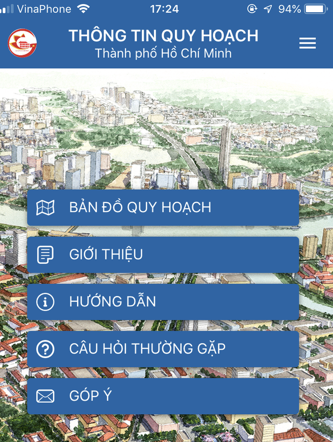 Người dân TP.HCM dễ dàng xem quy hoạch qua điện thoại
