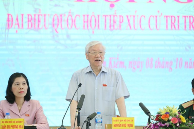 Tổng Bí thư: 'Xử không phải cốt thật nặng mới là nghiêm'