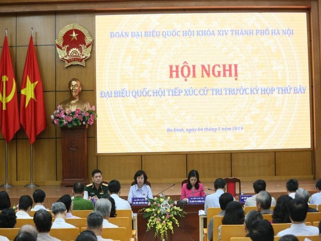 Cử tri Hà Nội mong Tổng bí thư, Chủ tịch nước mau khỏe