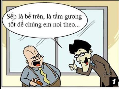 Không được nâng đỡ cấp dưới vì mục đích không trong sáng