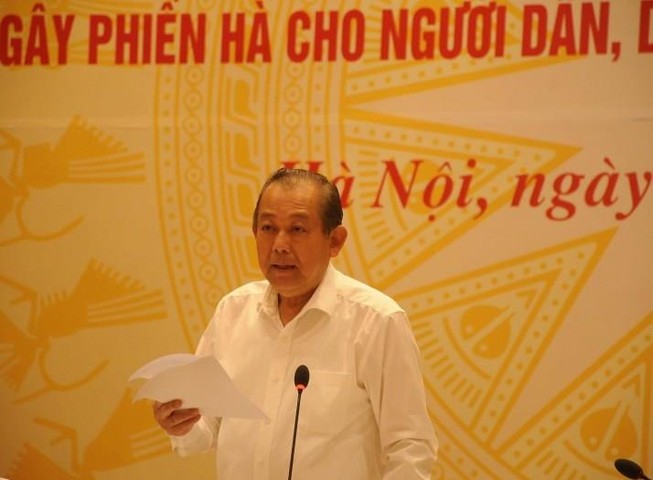 Xử lý nghiêm người đứng đầu dung túng cấp dưới