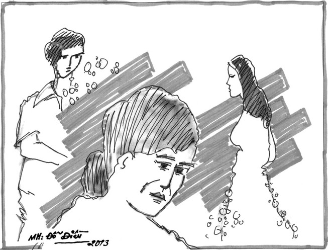Con không giành với mẹ đâu…
