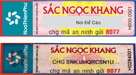 Sắc Ngọc Khang cải tiến bao bì và tem chống hàng giả