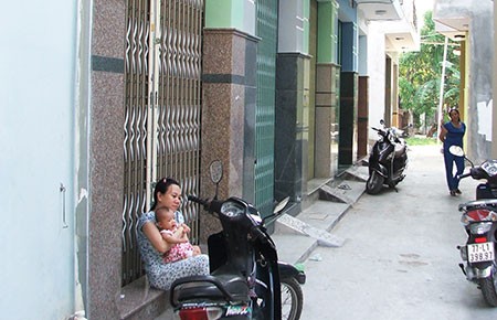 Phường làm ngơ cho khu nhà xây dựng trái phép?