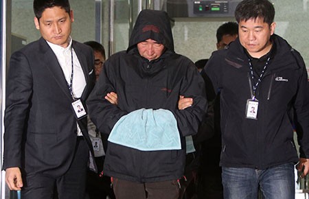 Thuyền trưởng phà Sewol bị bắt