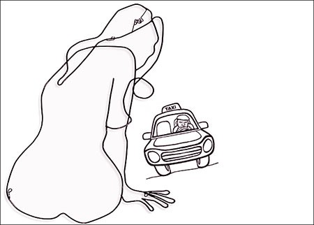 Giải mã vụ “kiều nữ” đại náo... taxi