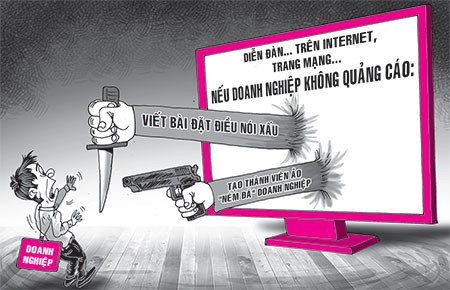Sức mạnh tống tiền của các diễn đàn “đen”