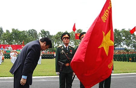 Quân đoàn 4 đón nhận huân chương Hồ Chí Minh