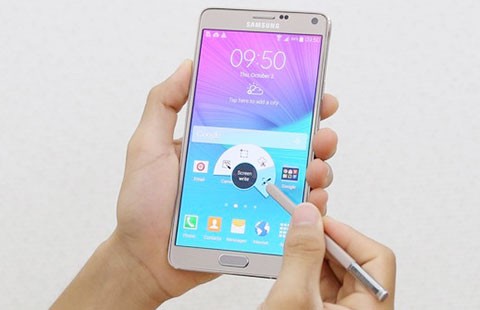 Mua Samsung Galaxy Note 4 nhận quà 4,6 triệu đồng
