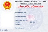 Không cấp thẻ căn cước công dân dưới 14 tuổi