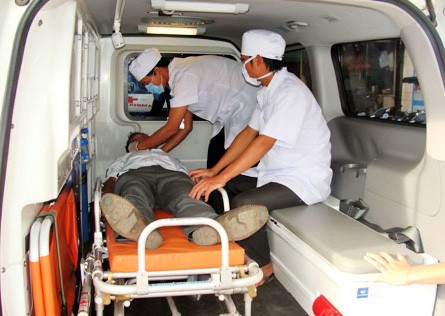 Bác sĩ quyết định tình trạng cấp cứu của bệnh nhân