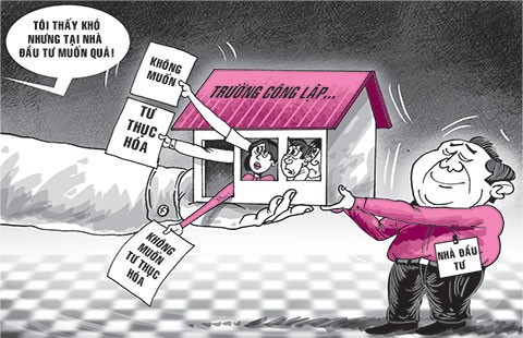 Tây Ninh: ‘Bán’ trường công do nhà đầu tư muốn quá!