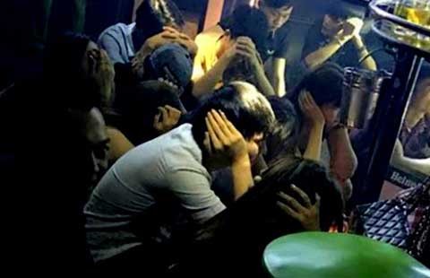 Bộ công an đột kích quán bar ở Quảng Nam