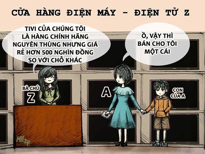 Tình huống kỳ 9: Chỉ bán tivi, không kèm điều khiển từ xa?