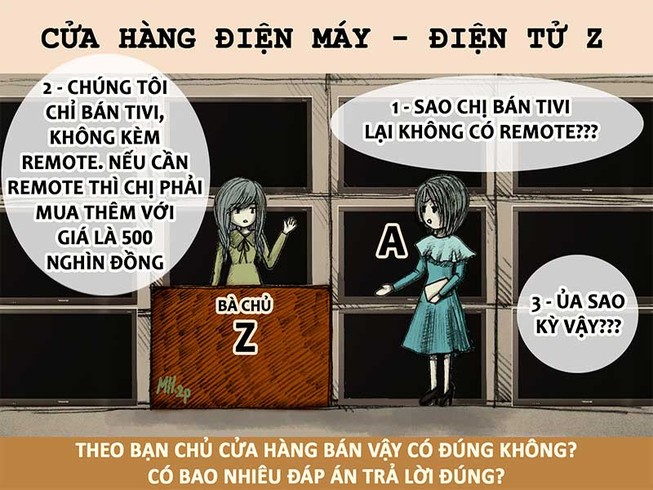 Kỳ 9: Chỉ bán tivi, không kèm điều khiển từ xa?