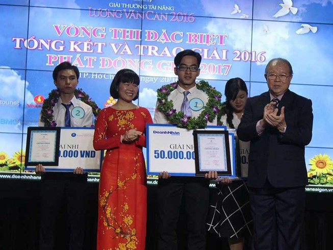 Giải thưởng tài năng Lương Văn Can có chủ