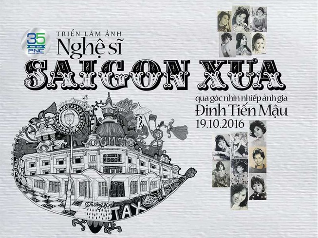 Đến đường sách xem ảnh nghệ sĩ Sài Gòn xưa