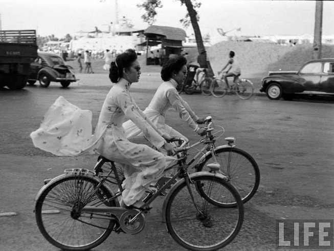 Thú đi xe đạp những năm 1960…