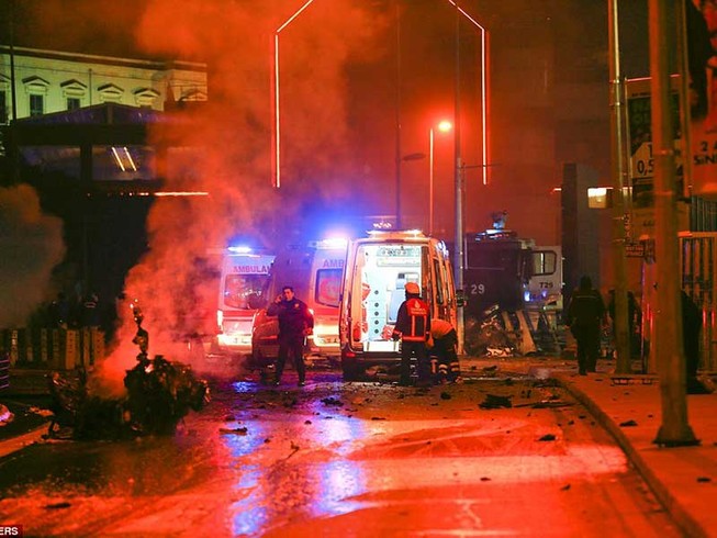 Quốc tang sau vụ đánh bom kinh hoàng ở Istanbul