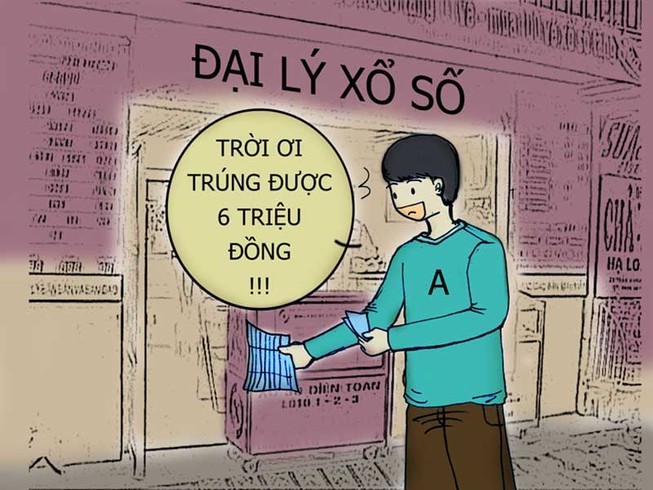 Tình huống kỳ 29: Móc túi được tờ vé số trúng thưởng