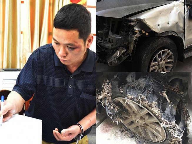 Trinh sát kể việc bắn vào xe chở 100 bánh heroin