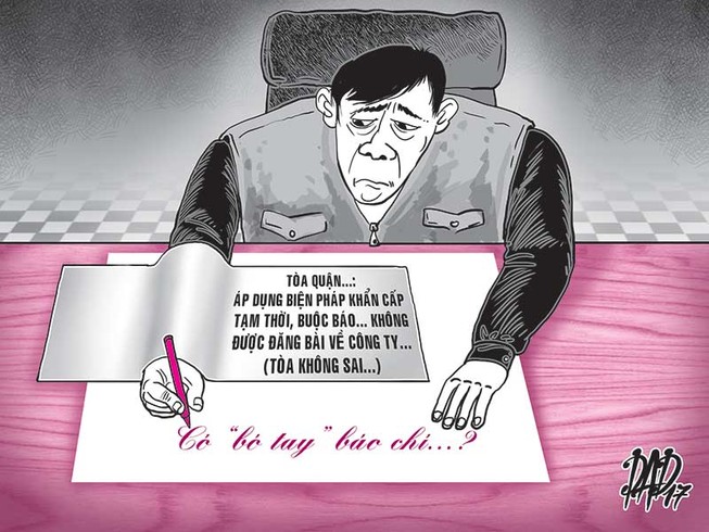 Tòa cấm báo Giao Thông viết xấu Thành Bưởi