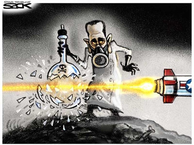 Mỹ bắn tên lửa vào Syria: 7 lợi ích của ông Trump