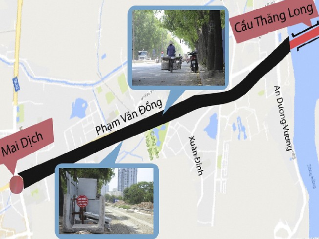Chặt 1.300 cây xanh để mở đường là bắt buộc?