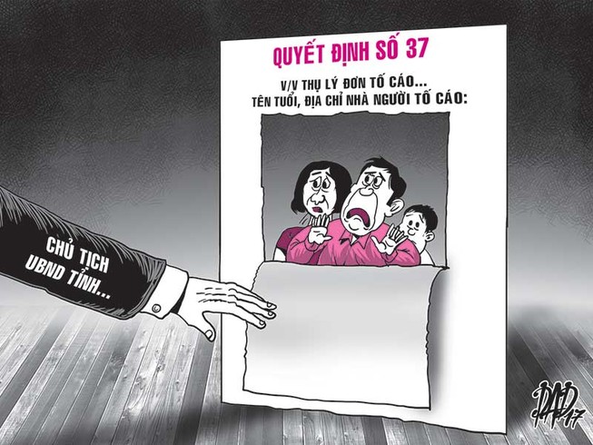 Bị lộ danh tính, người tố cáo tố chủ tịch tỉnh