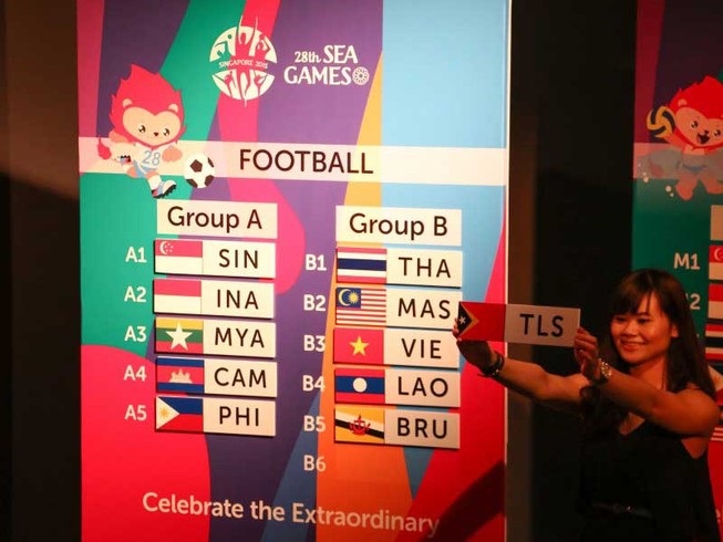 Bóng đá SEA Games bỏ thể thức bốc thăm kỳ quái