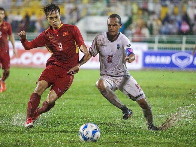 U-22 VN-U-22 Đông Timor: Vừa thắng đậm vừa giữ sức!