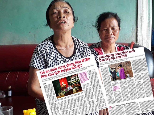 Huy động nông thôn mới: Thu tiền trẻ em là sai!