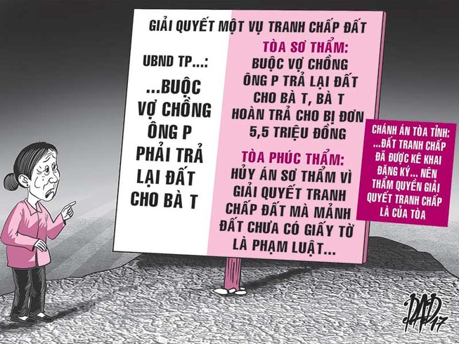 Tòa kiến nghị hủy án của chính mình