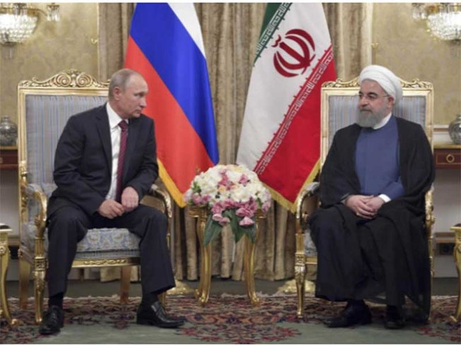 Iran-Nga bắt tay đối trọng Mỹ ở Trung Đông