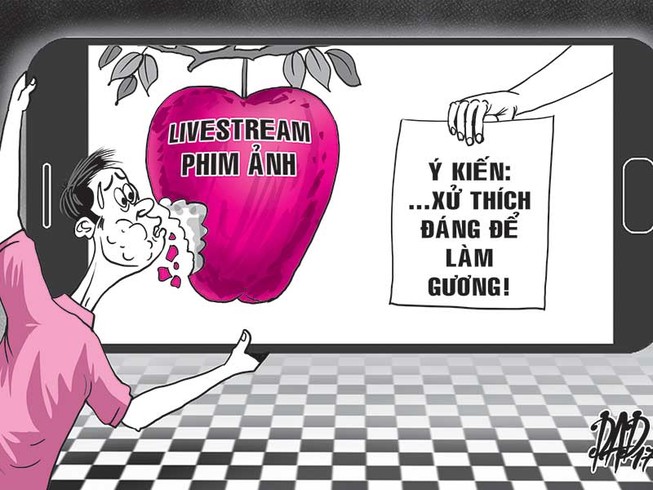 Quay lén phim rạp: Mức xử phải thích đáng