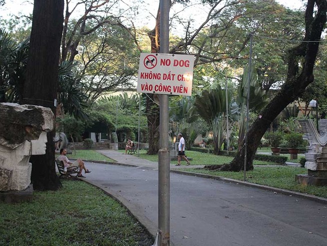 ‘Lệnh cấm’ đáng hoan nghênh ở Công viên Tao Đàn