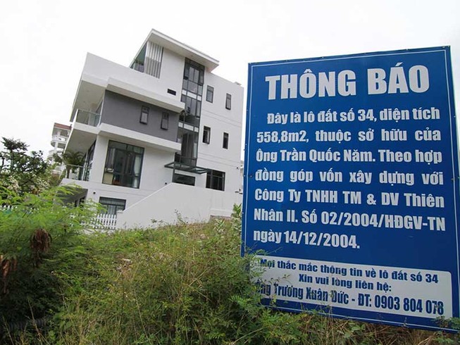 Người mua đất ‘khóc’ ở dự án Ocean View
