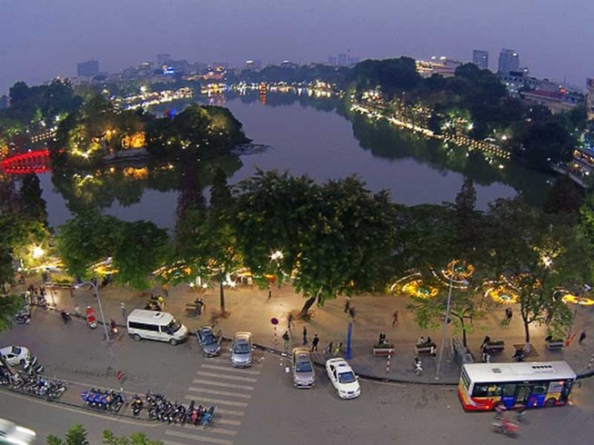 Sẽ đặt ga tàu điện ngầm dưới vườn hoa bờ hồ Hoàn Kiếm